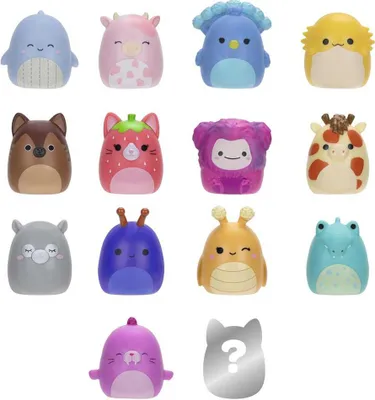 Produktbild von Jazwares Sqal Pack Mit 14 Figuren Mehrfarbig  Mehrfarbig One Size