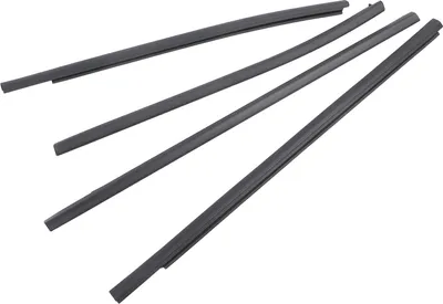 Immagine prodotto di 4PCS Car Door Window Weatherstrip AB3Z2625554F Weatherstrip Moulding per Ranger PX2 PX3 Wildtrak Raptor XLT XL