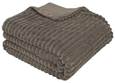 Produktbild von Kuscheldecke, 100% Polyester, 150x200 cm, taupe