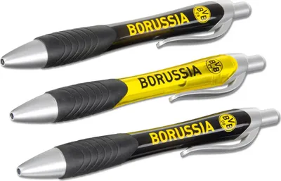 Produktbild von BVB Kugelschreiber 3er-Set