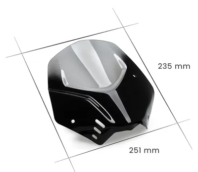 Zdjęcie produktu dla PUIG 21580H New Generation Sport pasuje do DUCATI SCRAMBLER ICON Przyciemniany