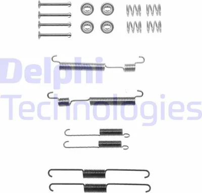 Produktbild von DELPHI Zubehörsatz Bremsbacken LY1318 Hinten für HYUNDAI ATOS (MX)