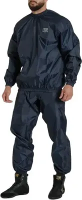 Produktbild von Leone1947 Logo Saunanzug Blau S-M Blau S-M