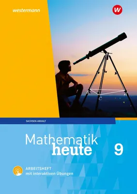Image de Mathematik heute - Ausgabe 2018 für Sachsen-Anhalt: Arbeitsheft 9 mit interaktiven Übungen