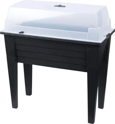 Image de Table de culture de jardin BOTANIC, mini-serre avec couvercle de protection, 78 cm
