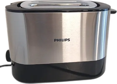 Produktbild von Philips Toaster Küchengeräte HD263790 Brötchenaufsatz 7 Stufen Stopp Taste leistungsstark einfache Bedienung