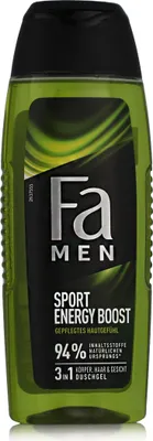 Produktbild von Fa Sport Energy Boost, Duschgel, 250 ml, Erwachsene, Männer, Körper & Haar, Jeder Hauttyp