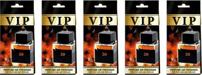 Produktbild von 5x Auto Duft VIP-20, Lufterfrischer Auto,Duftbaum auto,Auto zubehör,Duftspender