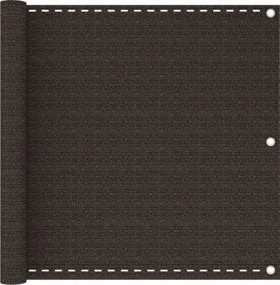 Obrázok produktu pre Balkónová markíza hnedá 90x300 cm HDPE