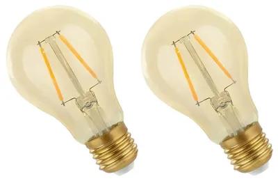 Produktbild von Spectrum E27 LED Lampe 2W 240lm 2400K Warmweiß 230V 2 Stück