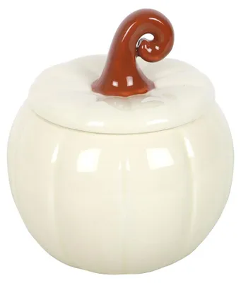 Immagine prodotto di Something Different - Bruciatore a olio a forma di zucca SD11086 (taglia unica) (bianco)