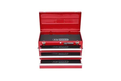 Immagine prodotto di KS TOOLS Cassetta degli attrezzi con 3 cassetti - rosso, L508xH255xL303mm - 891.0003