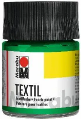 Produktbild von Marabu Textilfarbe "Textil" hellgrün 50 ml im Glas
