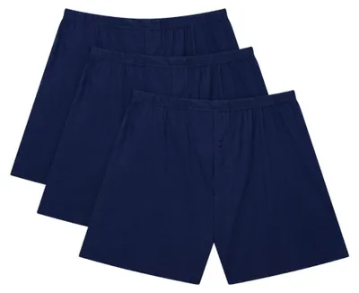 Produktbild von Bigdale - 3er Pack American Boxershorts - Übergrößen bis 10XL - Navy/Navy/Navy / 12 / 4XL