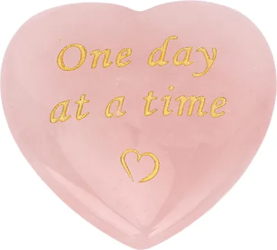 Image de Cœur en pierre de quartz rose Collection de cristaux gonflés Décoration cadeau Ornement Artisanat