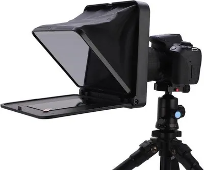 Obrázek produktu pro Kompaktní sada teleprompteru s dálkovým ovládáním a adaptérními kroužky