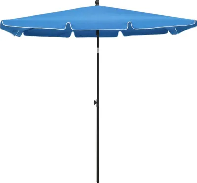 Obrázok produktu pre vidaXL Slnečník so stožiarom 210x140 cm Azure Blue