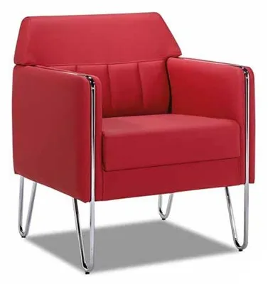 Immagine prodotto di Poltrona imbottita in pelle a 1 posto, design per il soggiorno, arredamento moderno