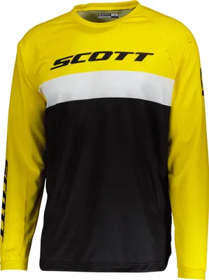 Produktbild von Scott 350 Evo Swap Motocross Jersey, schwarz/gelb, XL