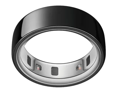 Image de Bague Oura Ring 4 noire taille 10