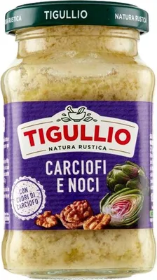 Obrázek produktu pro Tigullio pesto z artyčoků a vlašských ořechů 185 g