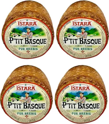 Produktbild von Istara PETIT BASQUE 4x ca.700g P'tit-Basque-Schafskäse baskisch-französich
