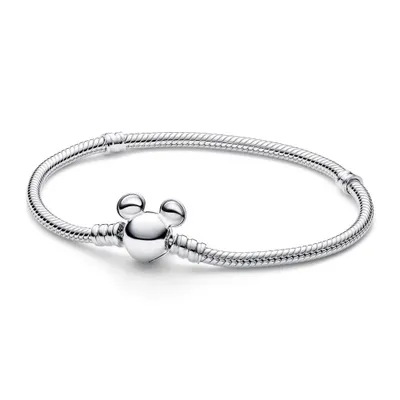 Produktbild von Disney Micky Maus Schlangenarmband aus 925er Silber von PANDORA