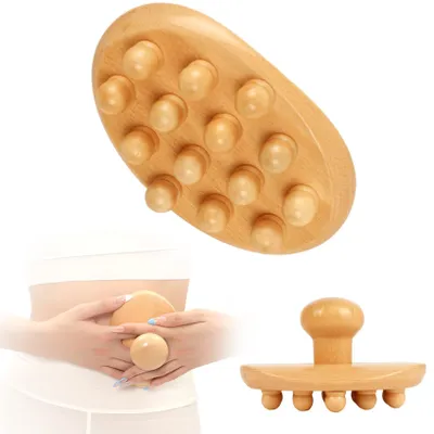 Produktbild von Holzmassagegerät für Cellulite und Körperpflege