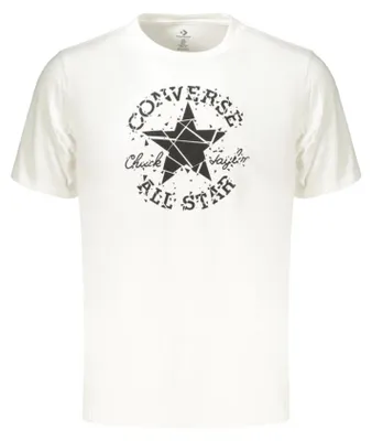 Produktbild von Weißes Herren T-Shirt - Kurzarm, Standardpassform, mit Logo-Druck