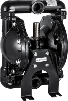Immagine prodotto di Pompa pneumatica a doppia membrana con ingresso/uscita da 1 pollice in alluminio, 35 GPM max 120 PSI, membrana in nitrile, QBY4-25L-1inch-35