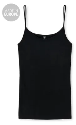 Produktbild von Schiesser Damen Spaghettitop Gr. 36  schwarz