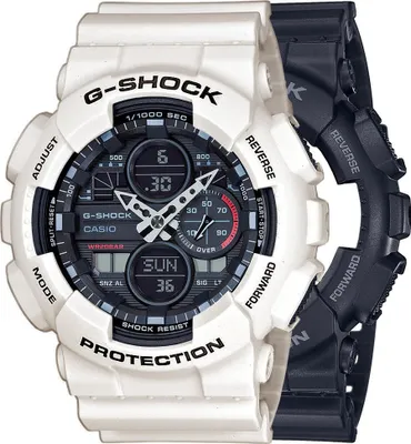 Image de Zegarek Casio G-Shock SET GA-140-1A1ER + BEZEL 10395292 + PASEK 10395227 20BAR