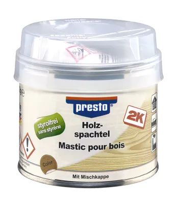 Produktbild von Presto Holzspachtel dunkel 250g