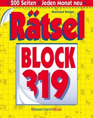 Produktbild von Rätselblock 319 (5 Exemplare à 2,99 EUR)