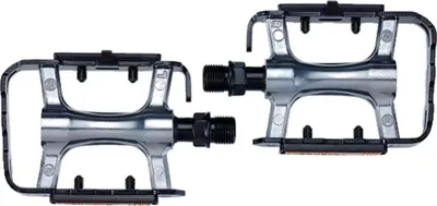 Immagine prodotto di BBB Cycling Pedali MTB BBB ClassicRide 2.0 100 neri - robusti pedali a piattaforma per MTB...