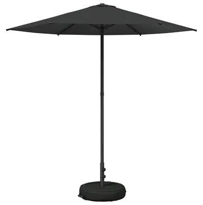 Zdjęcie produktu dla Parasol ogrodowy vidaXL z podstawą, 230 x 230 cm, poliester, prostokątny