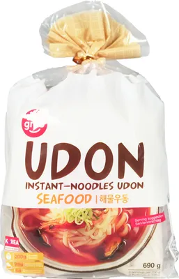 Image de Nouilles All Groo Udon, saveur fruits de mer, 690 g