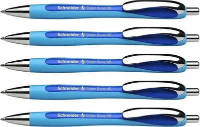 Produktbild von Schneider slider rave xb refillable biros blue -5u-