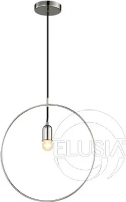 Produktbild von Krug Pendelleuchte Chrom, höhenverstellbar, 40 cm Durchmesser, 120 cm hoch