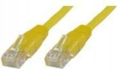 Produktbild von Microconnect B-UTP5005Y, 0,5 m, Cat5e, U/UTP (UTP), RJ-45, RJ-45, Gelb