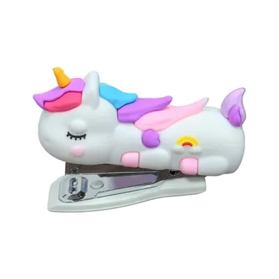Produktbild von Figurativer Mini-Hefter Einhorn Puckator Tacker Klammerhefter Heftgerät