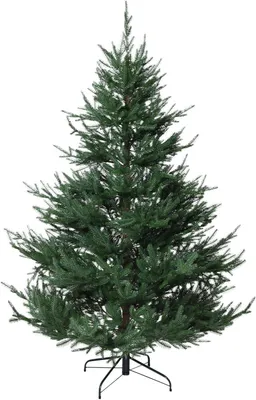 Produktbild von VIVANNO Weihnachtsbaum Polyethylen FICHTE 180 Organisch, Grün naturgetreu - 142x180 cm
