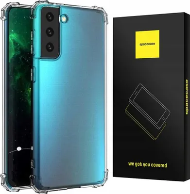 Obrázek produktu pro Silikonové pouzdro SPACECASE Anti-shock pro Galaxy S21 Průhledný