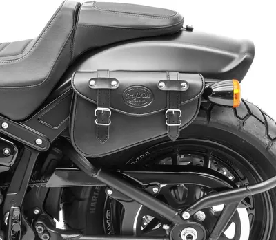 Obrázek produktu pro Motocyklová brašna pod sedlo pro zakázkové retro vintage motocykly Arizona 3l černá