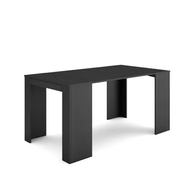 Immagine prodotto di S III Consolle allungabile, 160x90x77cm, Per 8 persone, Tavolo da pranzo, Nero