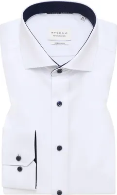 Produktbild von Eterna - Modern Fit - Herren Langarm Hemd (8819 X15V), Größe:40, Farbe:Weiß (00)