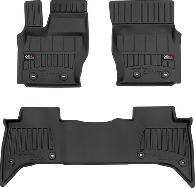 Zdjęcie produktu dla 2012-2022 Range Rover dywaniki podłogowe TPE czarne 3 szt