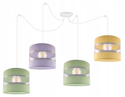 Image de Suspension Loft Lustre Araignée Abat-Jour
