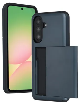 Zdjęcie produktu dla imoshion Tylna obudowa z uchwytem na karty dla Samsung Galaxy A57 (5G) – ciemnoniebieska