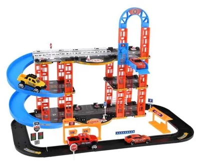 Produktbild von Mehrgeschossiges Parkhaus + Aufzugsgleis für Allradfahrzeuge ZA4753